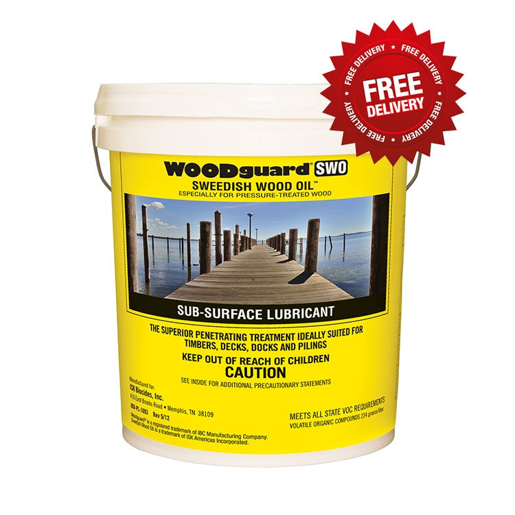 Woodguard SWO Swedish Wood Oil - Free Shipping